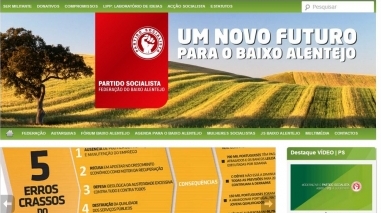 PS do Baixo Alentejo com novo site e imagem institucional renovada