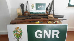 GNR apreende armas