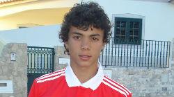 Diogo Gonçalves no estágio