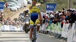 Contador vence etapa da