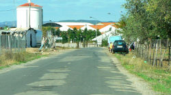 Obras na estrada que