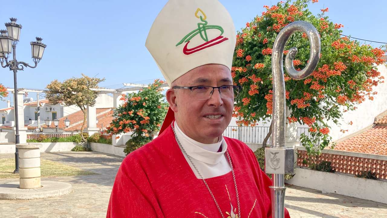 Bispo Rui Valério em entrevista ao “CA”. “Nunca me senti um estranho em Castro Verde”
