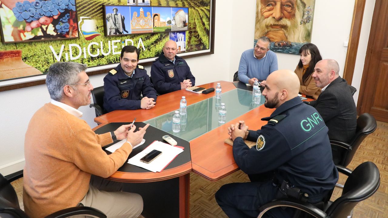 Câmara da Vidigueira reuniu com Comando Territorial da GNR