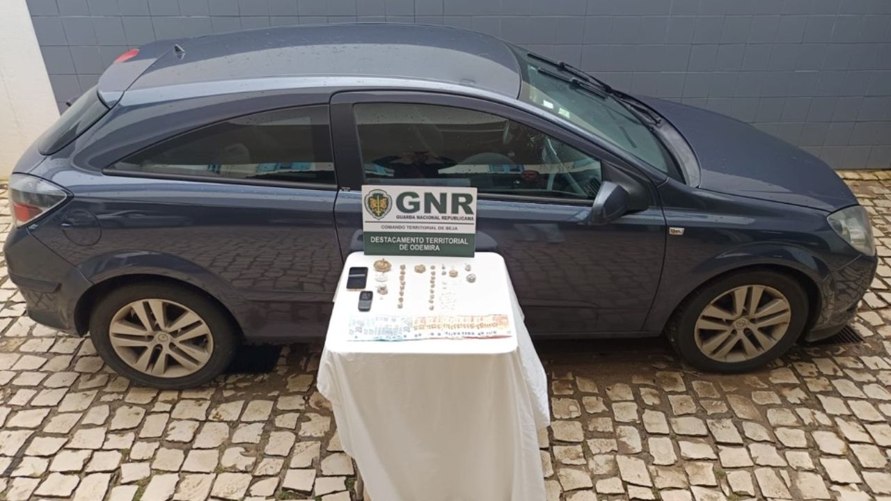 Homem detido com mais de 1.200 doses de droga em Boavista dos Pinheiros