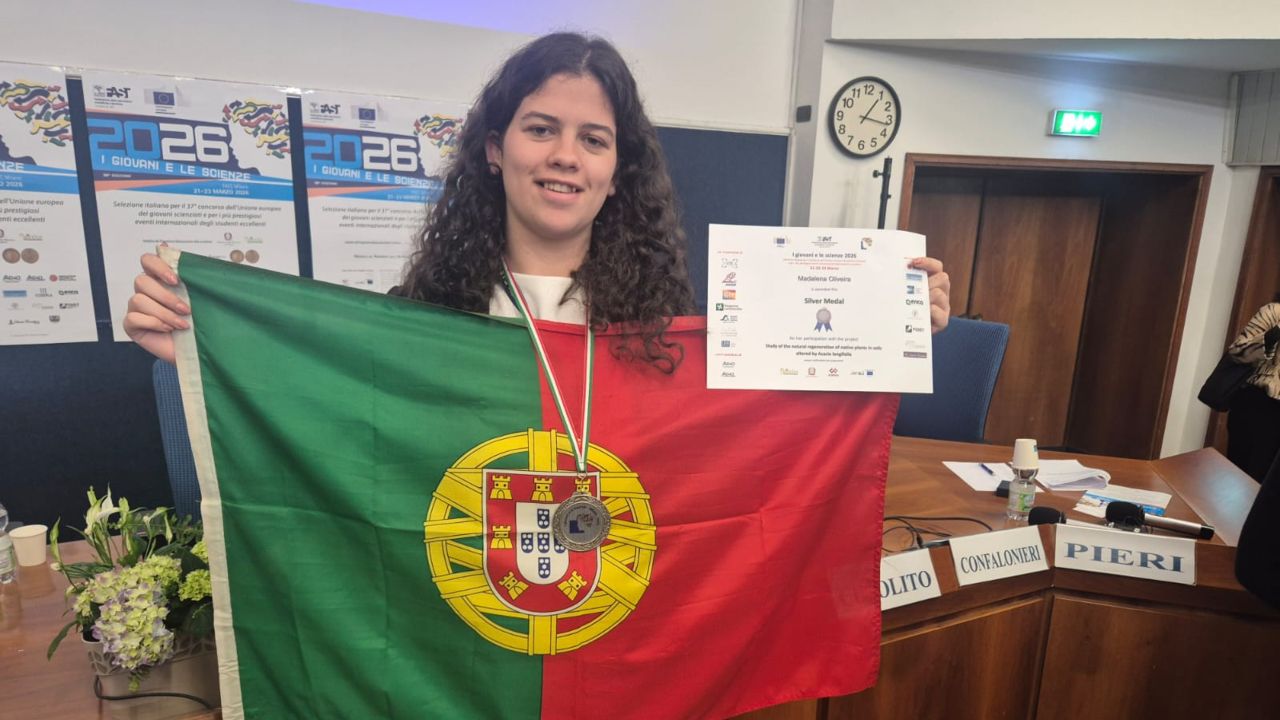 Aluna de Odemira premiada em Mostra de Ciência em Itália