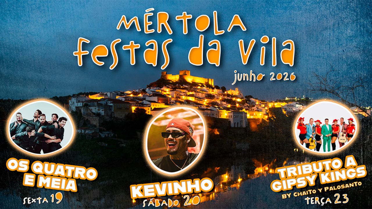 Os Quatro & Meia e Kevinho nas Festas da Vila de Mértola