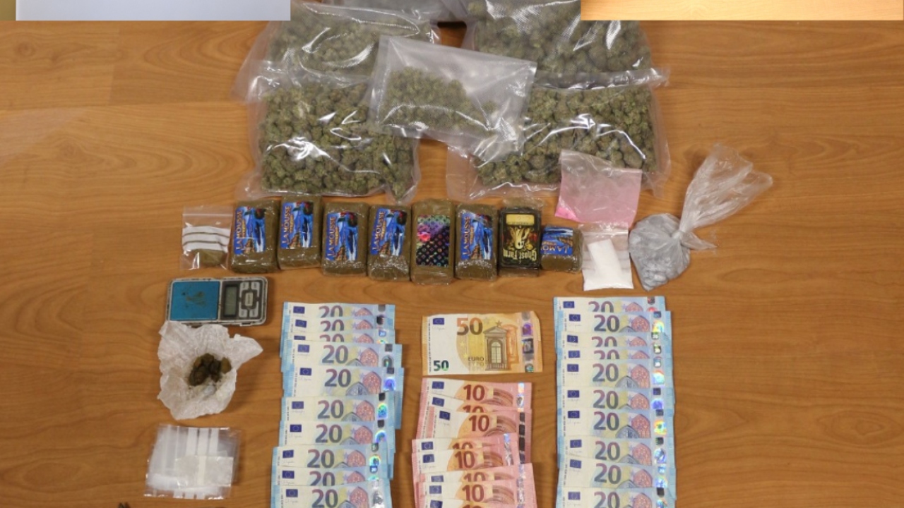 Homem detido em Beja com mais de 2.000 doses de droga