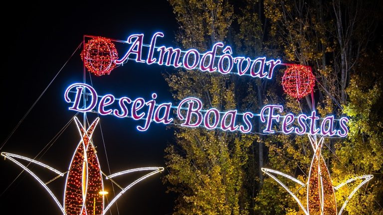 Câmara de Almodôvar - iluminações de Natal