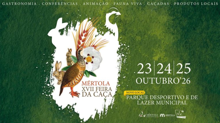Câmara de Mértola - Feira da Caça 2026 (cartaz)