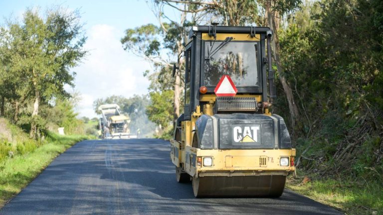 Câmara de Odemira - obras estrada Troviscais (fev 2025)