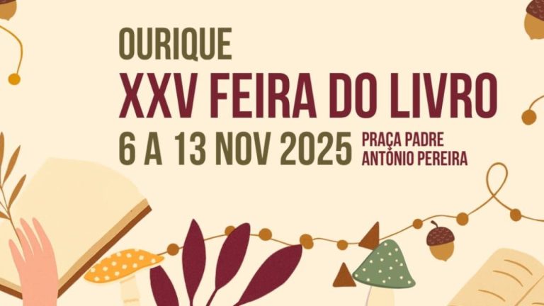 Câmara de Ourique - Feira do Livro 2025 (logo)