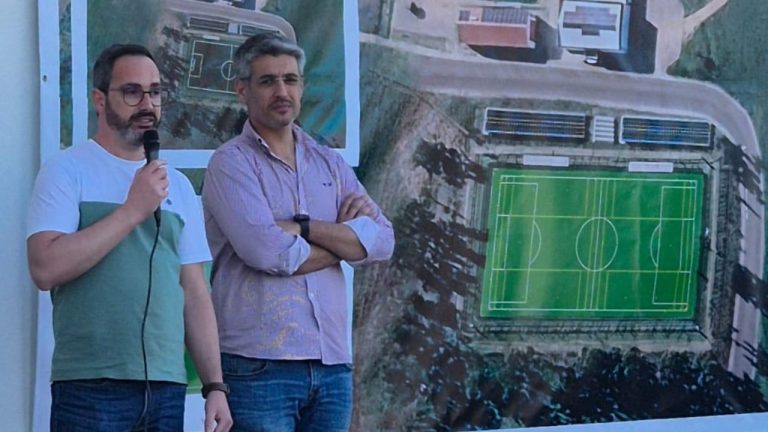 Câmara de Vidigueira -a presentação projeto espaço desportivo Pedrógão (abr 2026)