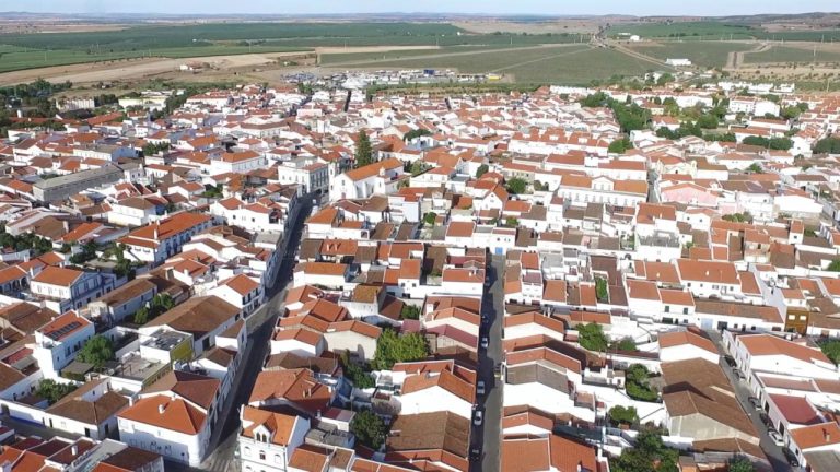 Ferreira do Alentejo - vista aérea