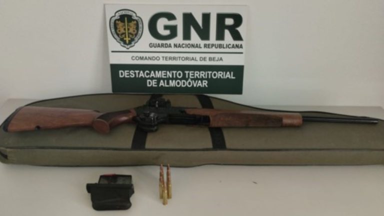 GNR - caçador detido em Almodôvar (fev 2026)