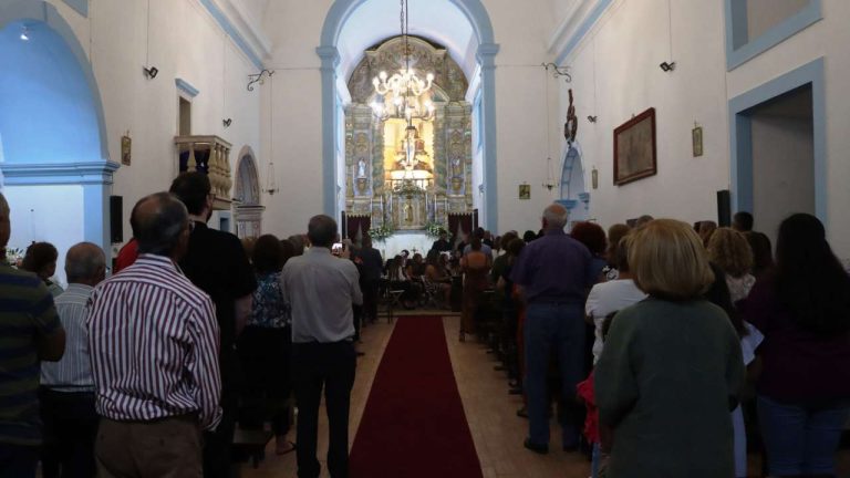 Messejana - Igreja MAtriz _ altar restaurado (agosto 2024)