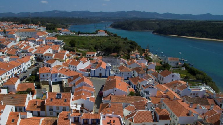 Vila Nova de Milfontes - vista aérea
